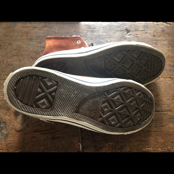 Converse Chuck Taylor leather - fleece lined - Picture 3 of 5